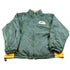 Vintage 1990s Green Bay Packers Logo Fleece Lined Convertible Jacket Men&
