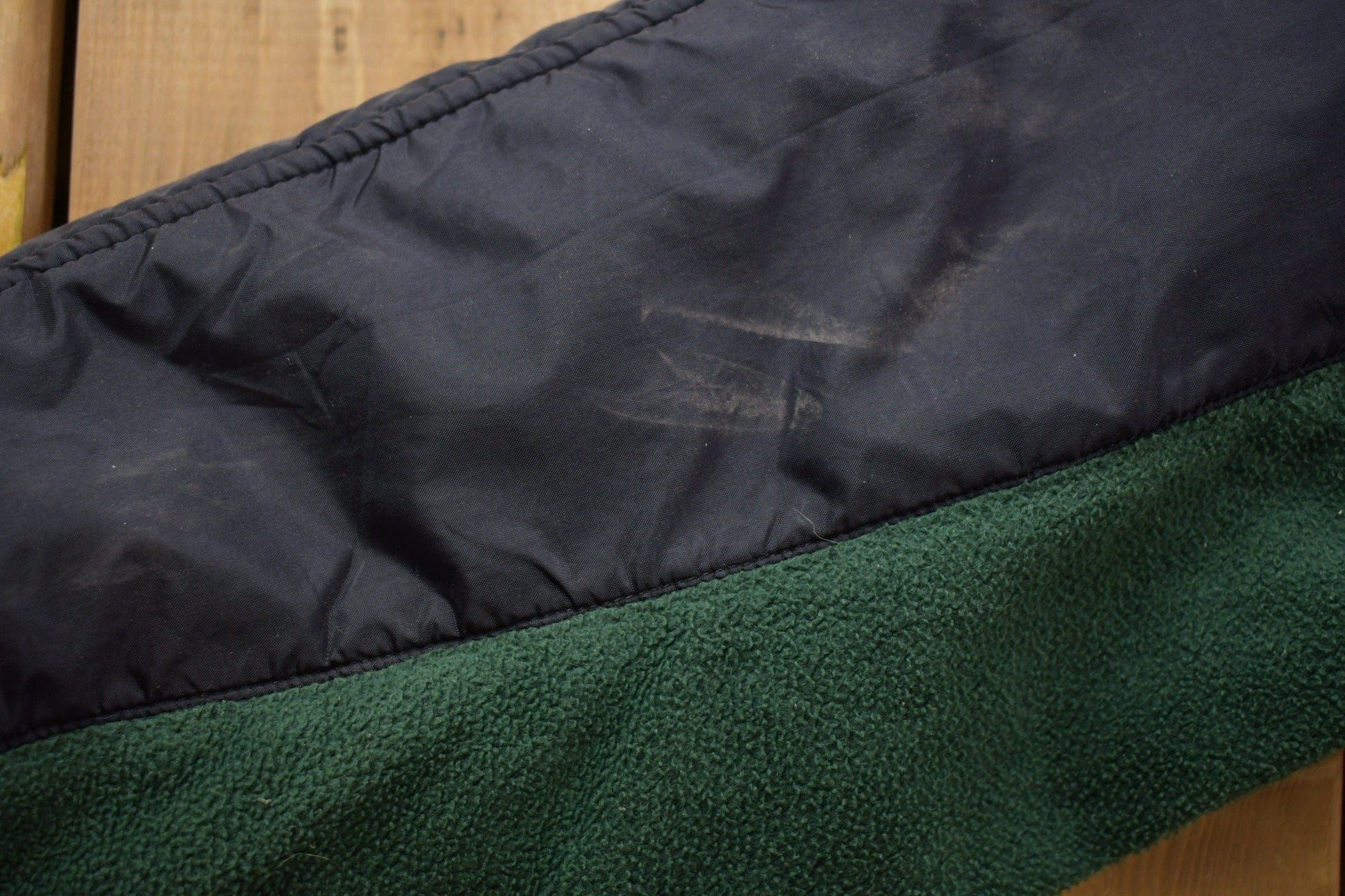 Vintage 1990s Green Bay Packers Mirage NFL Zip Fleece Jacket Men's 2XL from propervintagecanada