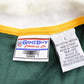 Vintage 1990s Green Bay Packers NFL Button Up Collared Sweatshirt Men's Medium from propervintagecanada