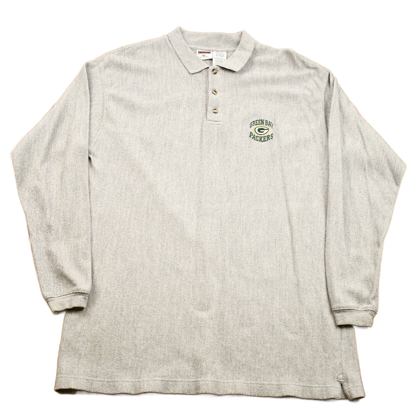 Vintage 1990s Green Bay Packers NFL Collared Embroidered Sweater Men's XL from propervintagecanada