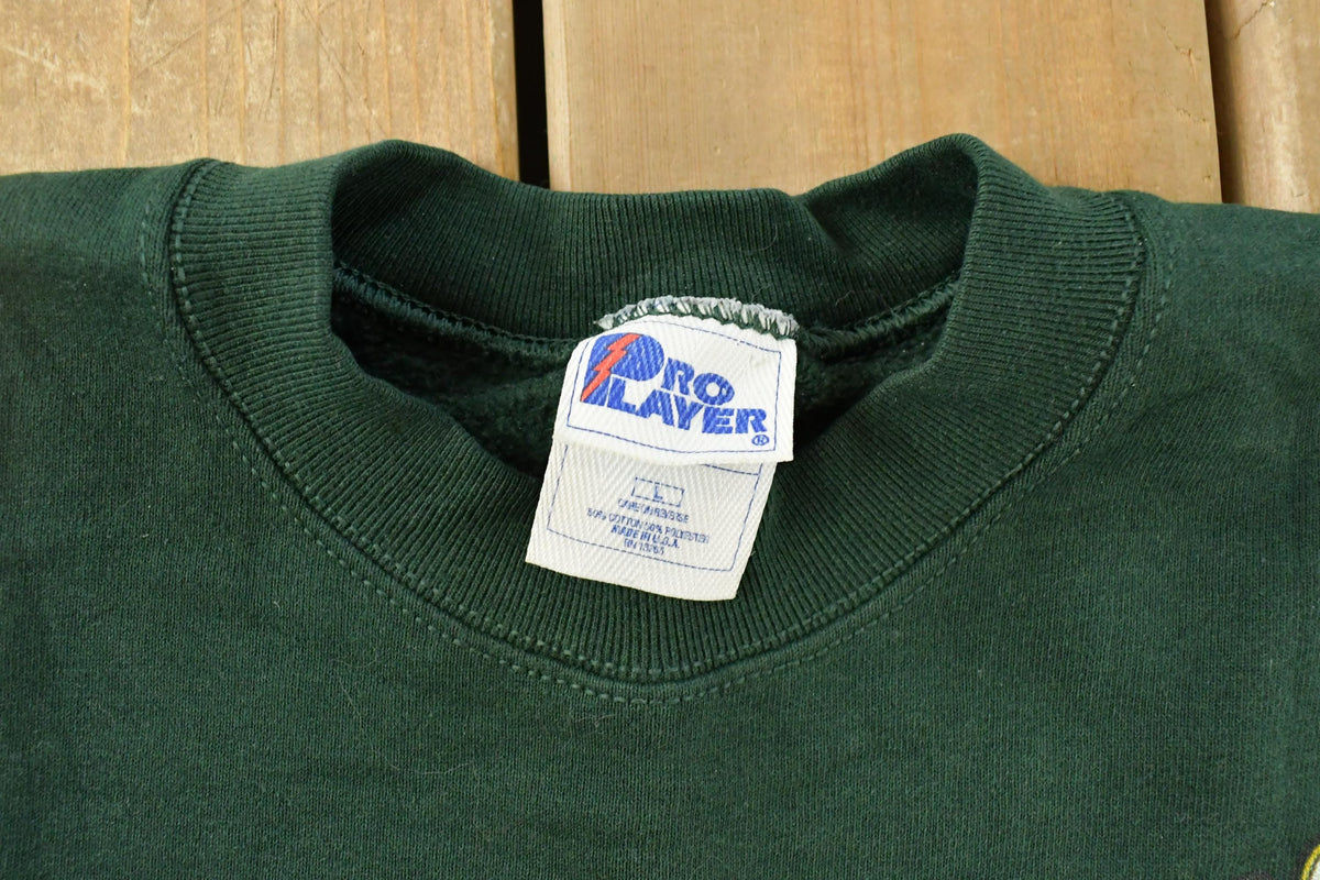 Vintage 1990s Green Bay Packers NFL Crewneck Sweatshirt Men's L from propervintagecanada