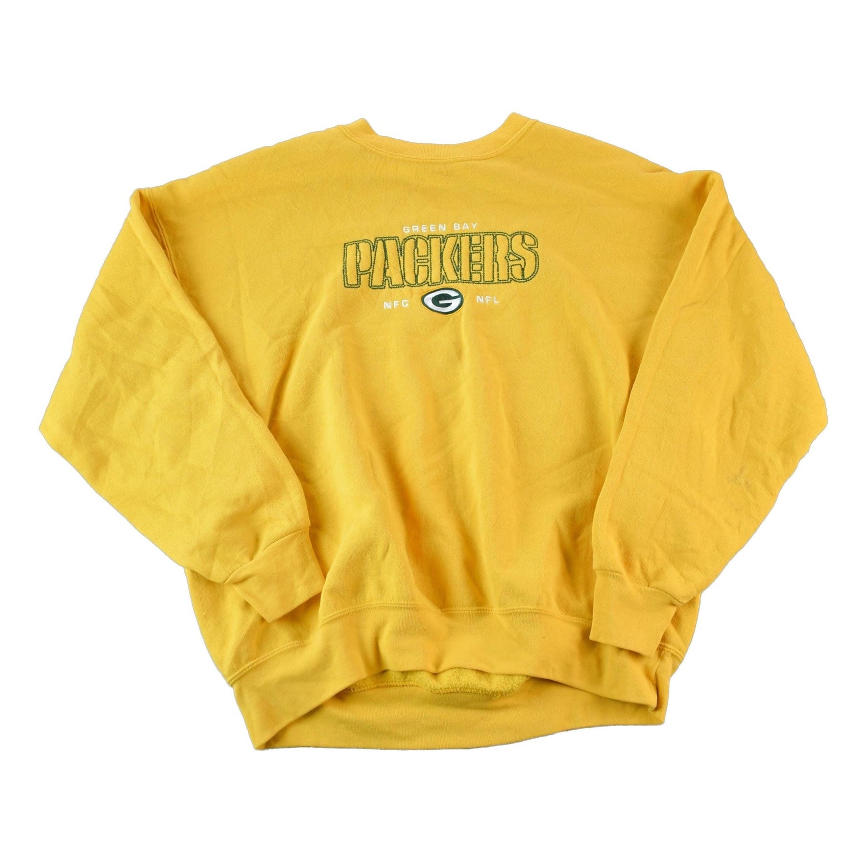Vintage 1990s Green Bay Packers NFL Crewneck Sweatshirt Men's Large from propervintagecanada
