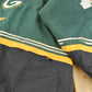 Vintage 1990s Green Bay Packers NFL Football Logo Athletic Pro Line Puffer Jacket Men's 2XL / 90s Sportswear / Wisconsin from propervintagecanada