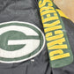 Vintage 1990s Green Bay Packers NFL Leather Bomber Jacket Men's XL from propervintagecanada