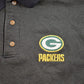 Vintage 1990s Green Bay Packers NFL Polo T-Shirt Men's XL from propervintagecanada