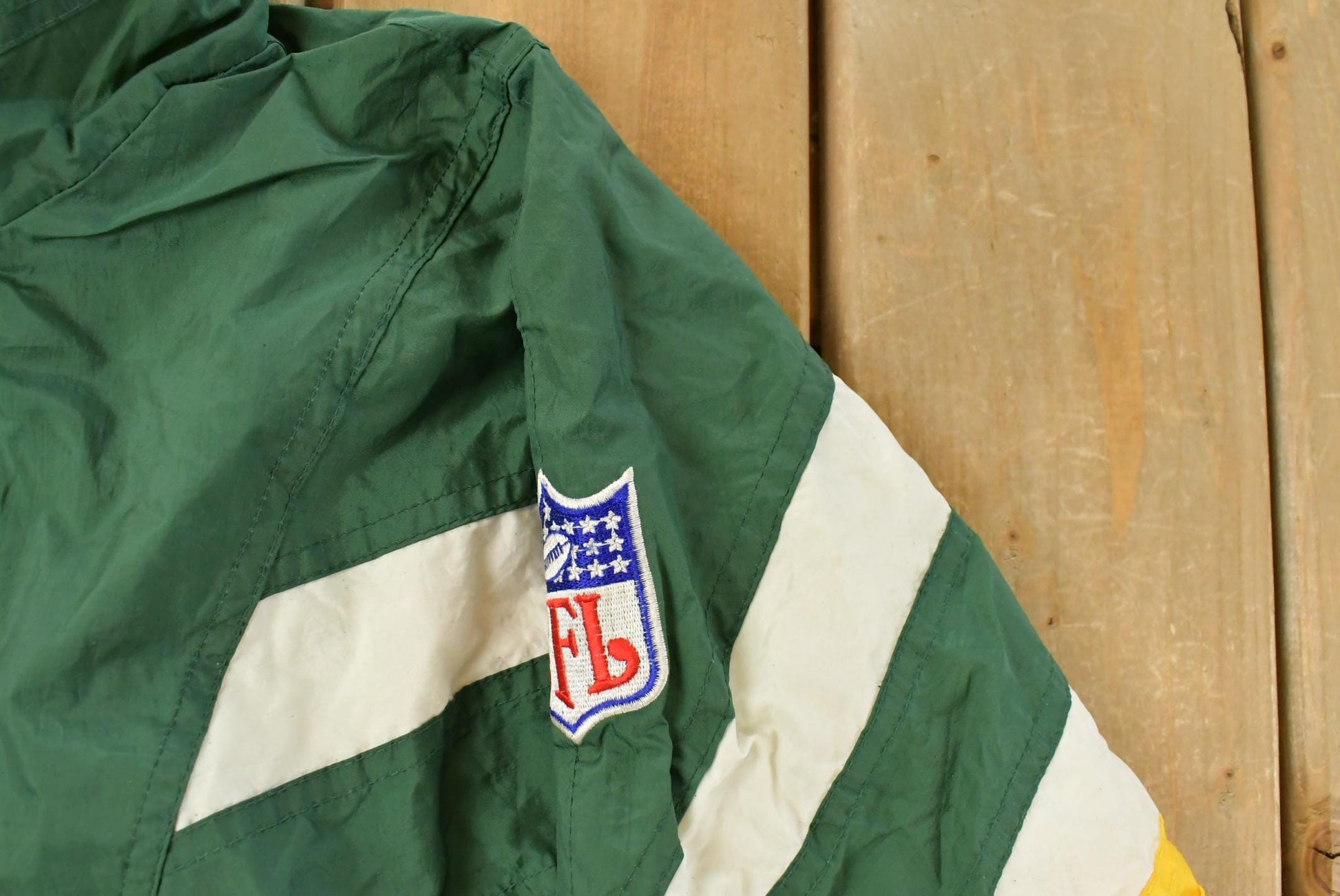 Vintage 1990s Green Bay Packers NFL Starter Pro Line Anorak Jacket Youth Medium / Vintage Football / Sportswear / Embroidered / Game Day from propervintagecanada