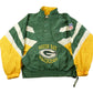 Vintage 1990s Green Bay Packers NFL Starter Pro Line Anorak Jacket Youth Medium / Vintage Football / Sportswear / Embroidered / Game Day from propervintagecanada