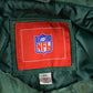 Vintage 1990s Green Bay Packers NFL Suede Full Zip Jacket Men's 2XL from propervintagecanada