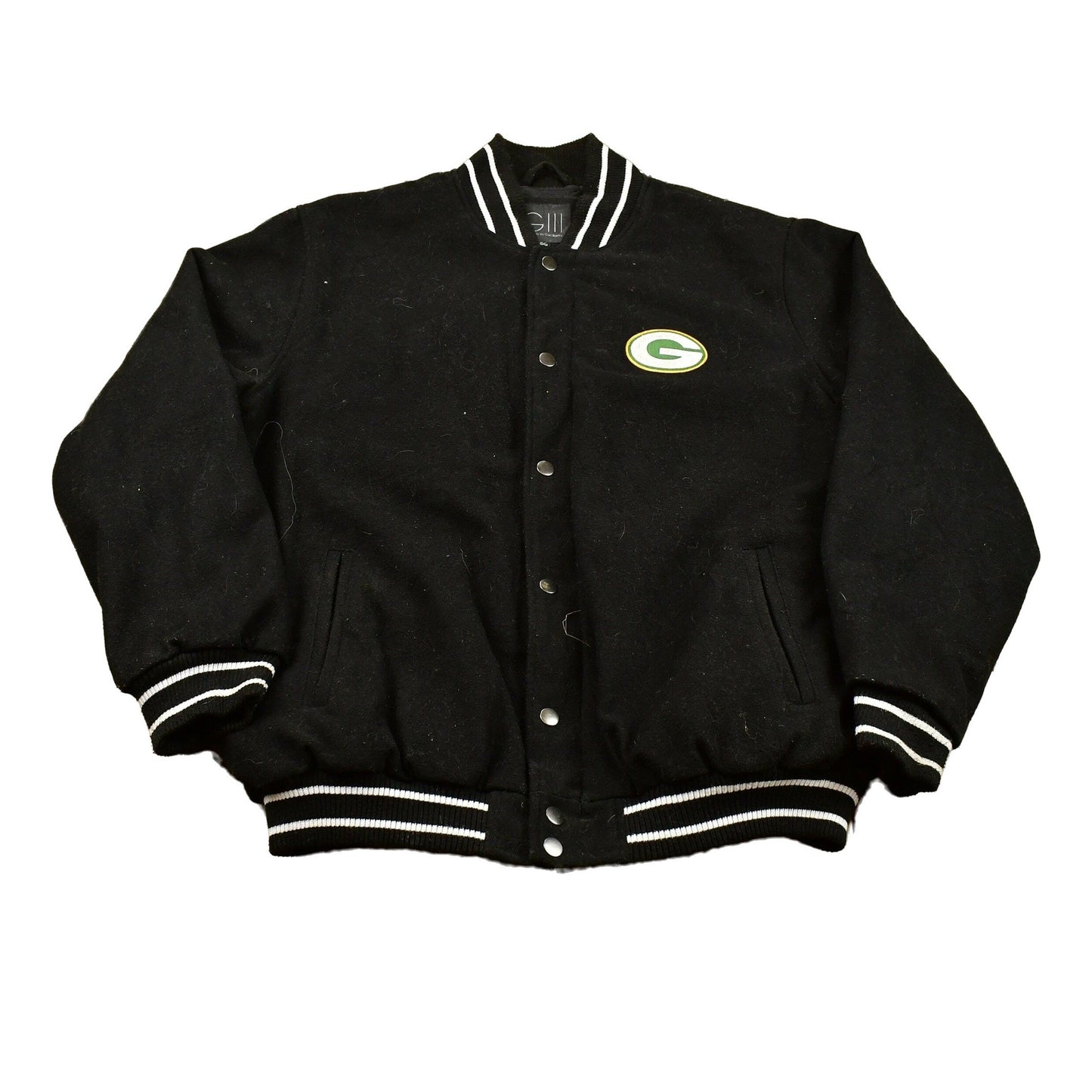 Vintage 1990s Green Bay Packers NFL Varsity Bomber Jacket Men's Large from propervintagecanada
