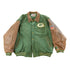 Vintage 1990s Green Bay Packers NFL Wool Leather Varsity Jacket Men&