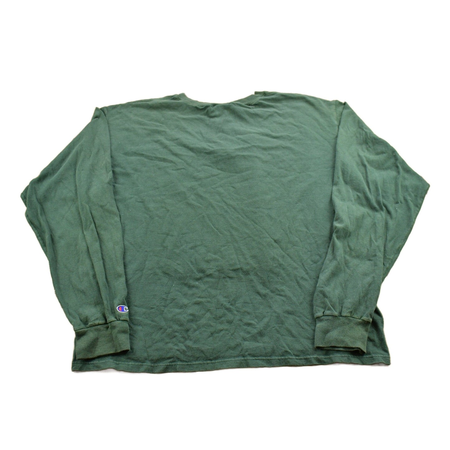 Vintage 1990s Green Quarter Button Champion Sweatshirt Men's XL from propervintagecanada