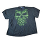 Vintage 1990s Green Skulls Goth Metal Souvenir Single Stitch Graphic Print T-Shirt Men's 2XL from propervintagecanada