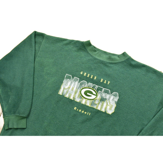 Vintage 1990s Greenbay Packers Crewneck Sweatshirt Men's 2XL from propervintagecanada