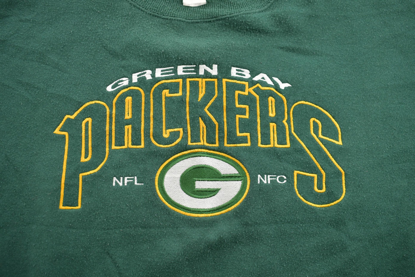 Vintage 1990s Greenbay Packers Crewneck Sweatshirt Men's 3XL from propervintagecanada