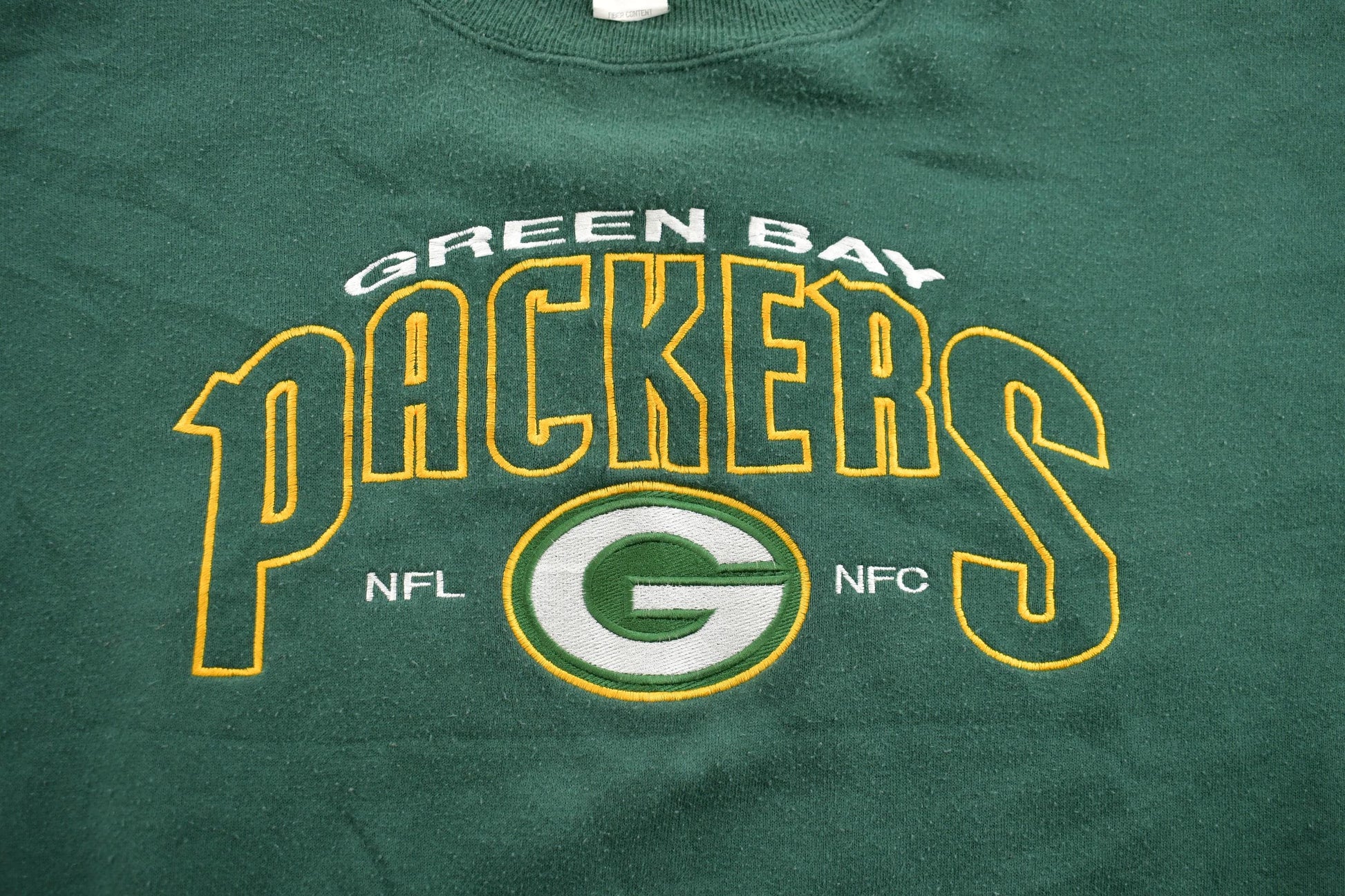 Vintage 1990s Greenbay Packers Crewneck Sweatshirt Men's 3XL from propervintagecanada