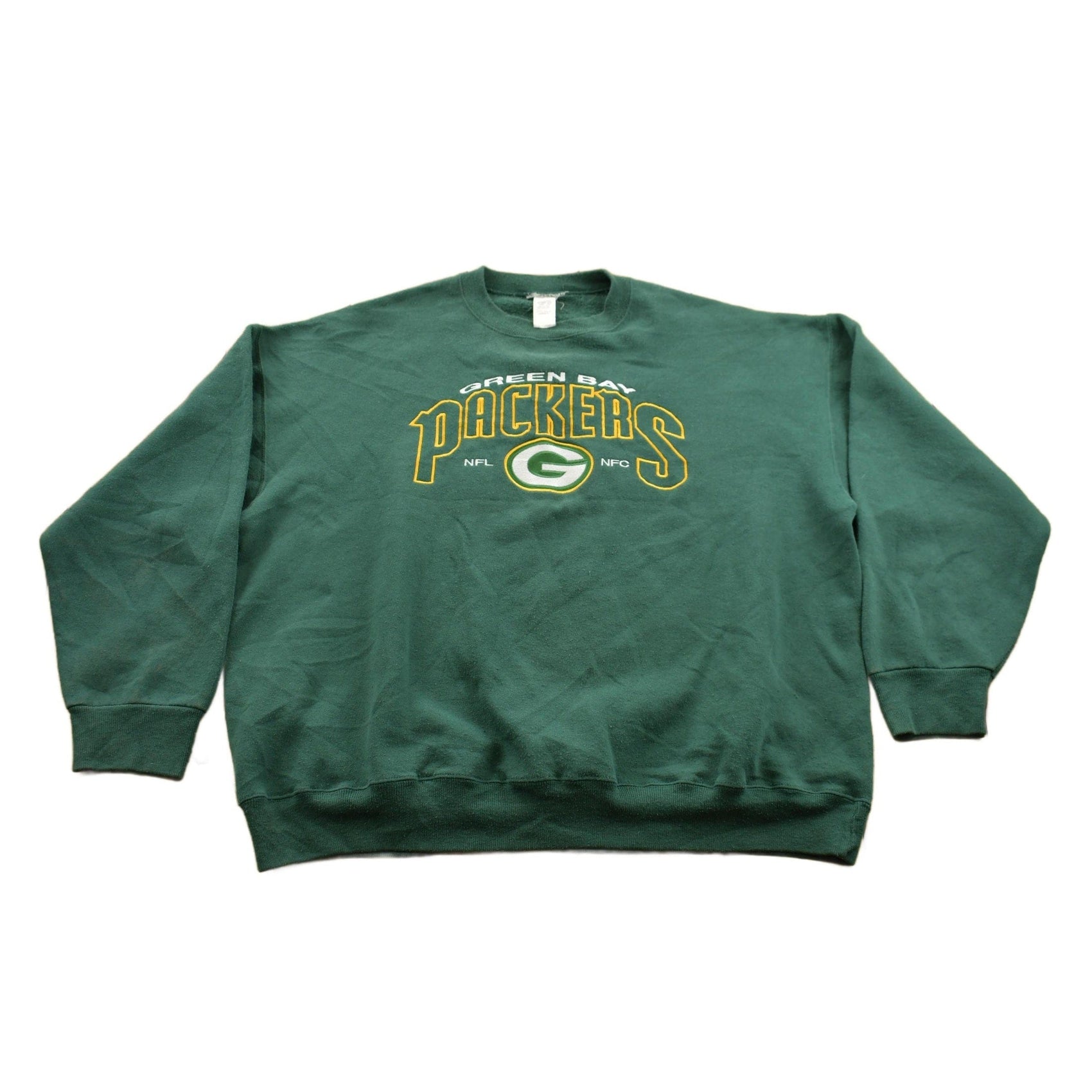 Vintage 1990s Greenbay Packers Crewneck Sweatshirt Men's 3XL from propervintagecanada