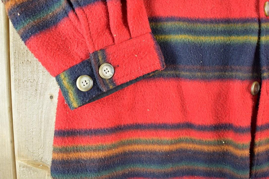 Vintage 1990s Grenadier Fleece Outdoorsman Button Up Sweater Men's 2XL from propervintagecanada