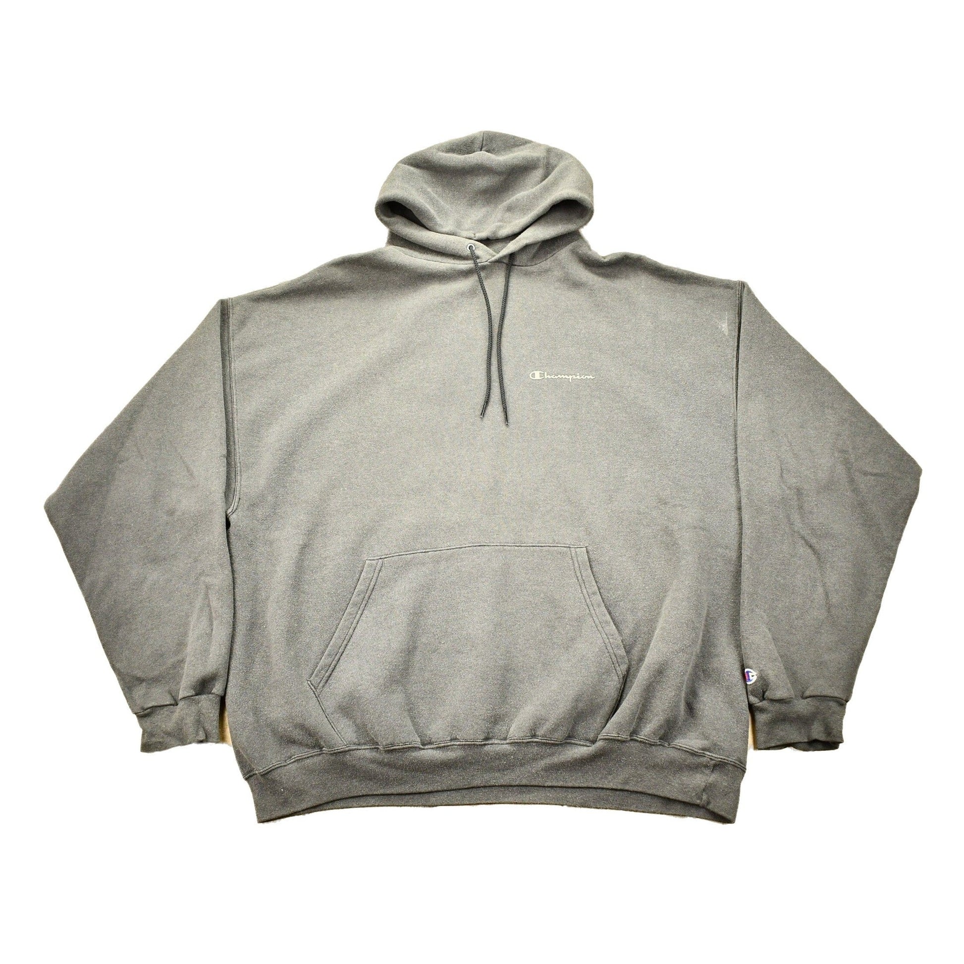 Vintage 1990s Grey Champion Sweatshirt Men's 2XL from propervintagecanada