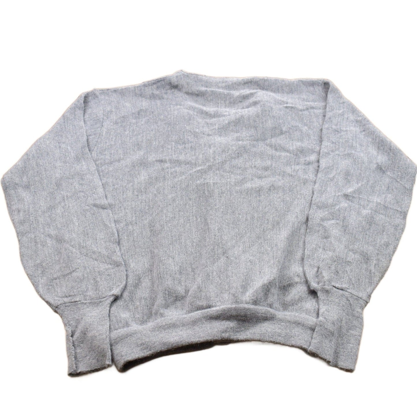 Vintage 1990s Grey Jeff Links Knit Cardigan Sweater Men's MMen's Medium from propervintagecanada