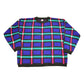 Vintage 1990s Grid Lock Knitted Crewneck Sweater Men's M from propervintagecanada
