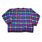 Vintage 1990s Grid Lock Knitted Crewneck Sweater Men's M from propervintagecanada