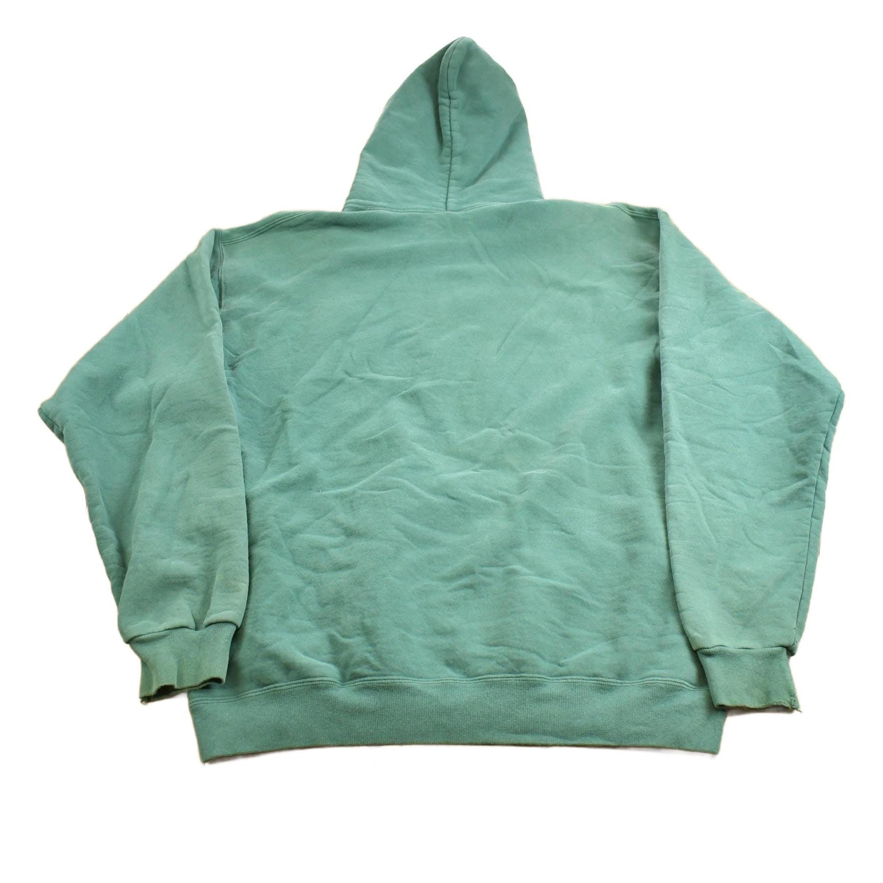 Vintage 1990s Grove City College Green Hoodie Made In USA Men's Large from propervintagecanada