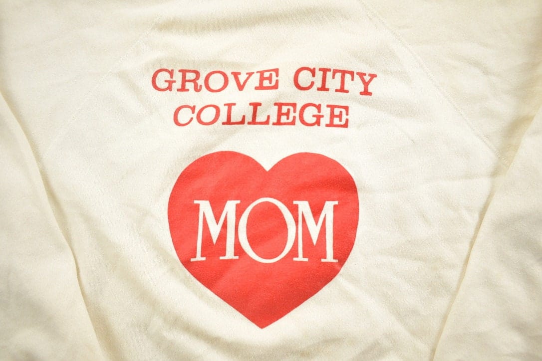 Vintage 1990s Grove City College Mom Collegiate Crewneck Men's Medium from propervintagecanada