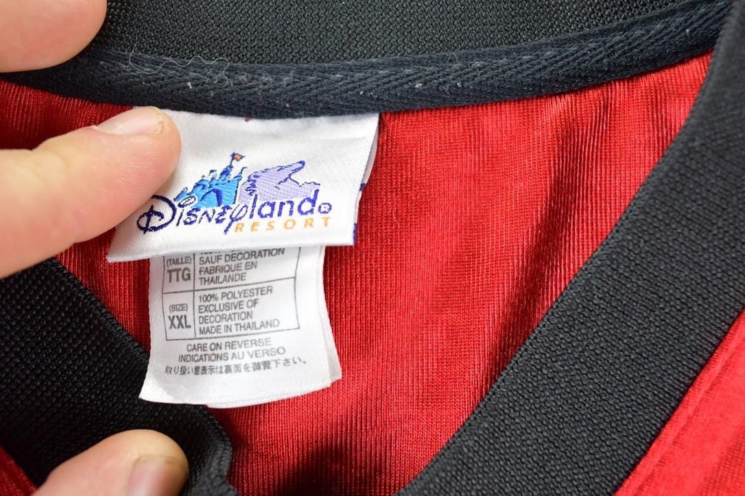 Vintage 1990s Grumpy Disney Cartoon Promo Football Jersey Men's 2XL from propervintagecanada