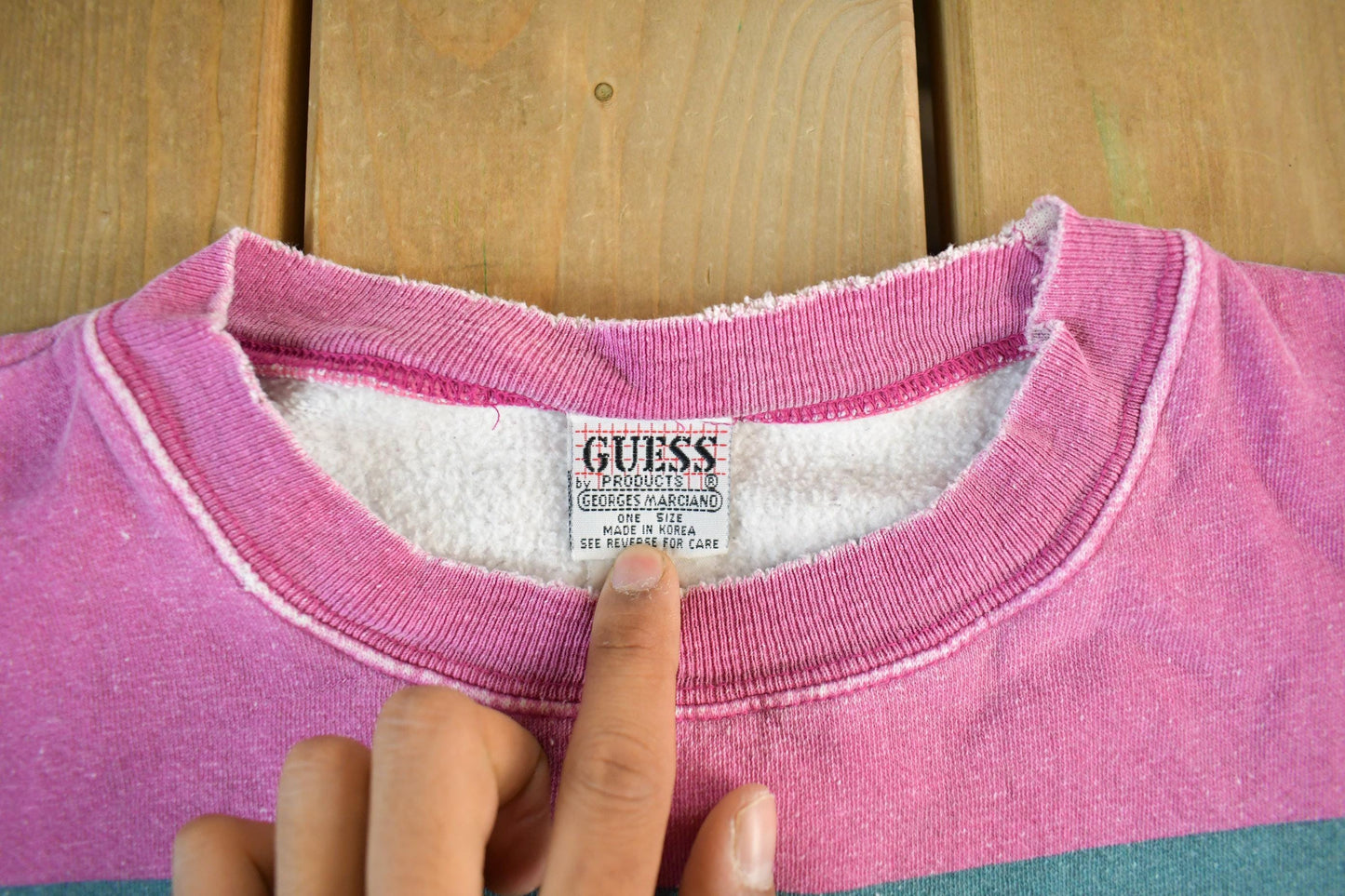 Vintage 1990s Guess Georges Marciano Sweatshirt Womens L from propervintagecanada