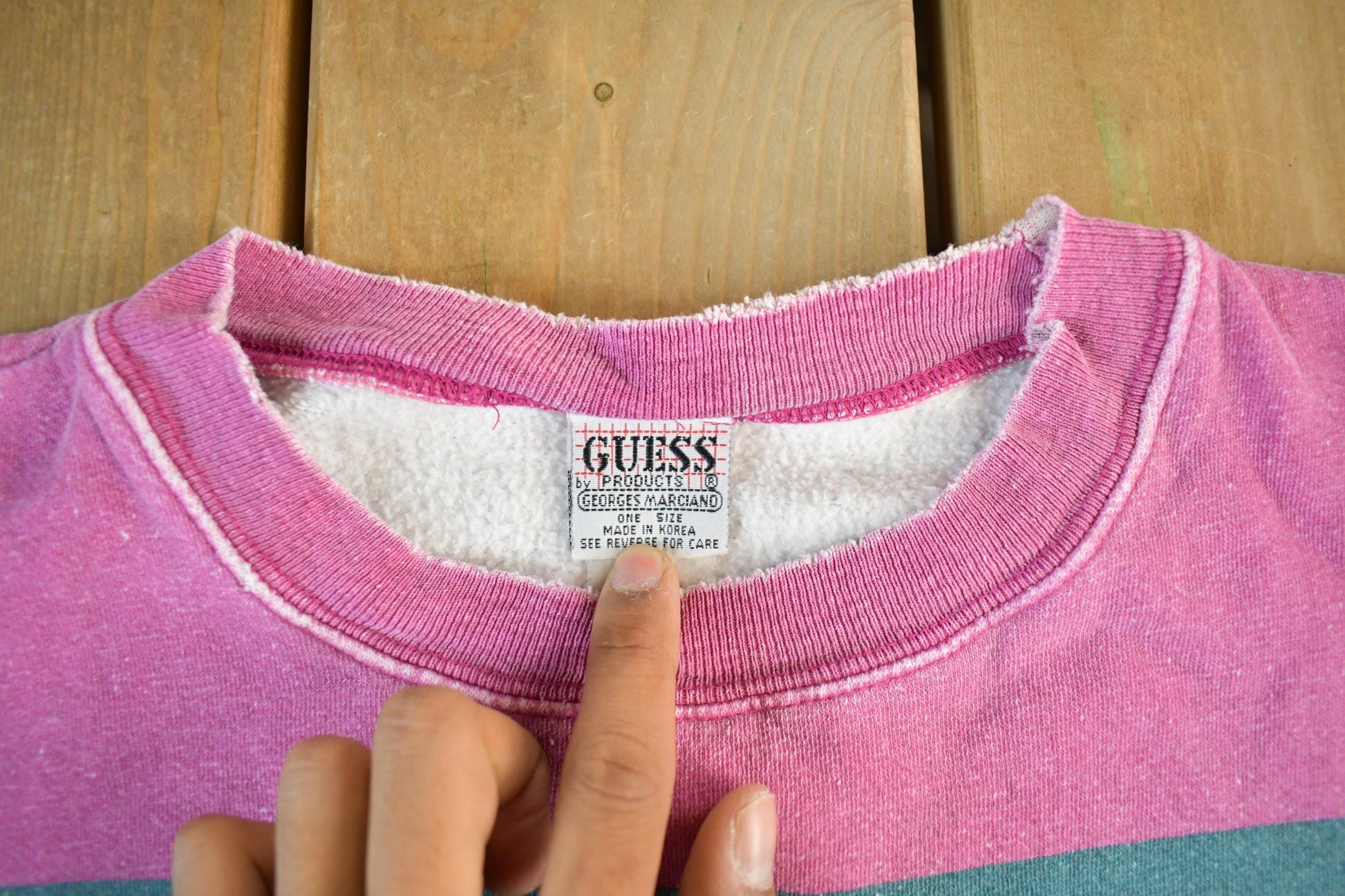Vintage 1990s Guess Georges Marciano Sweatshirt Womens L from propervintagecanada