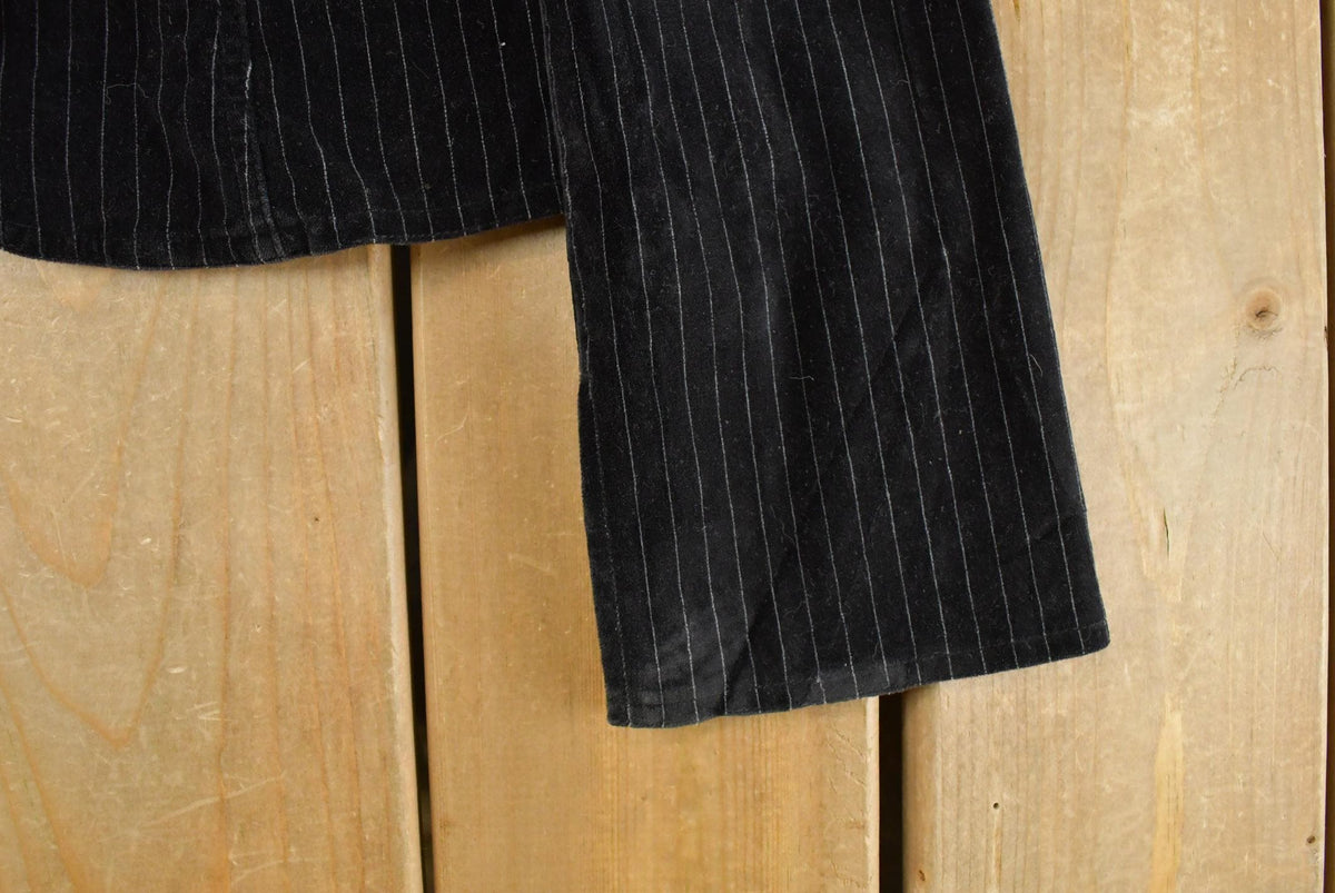 Vintage 1990s Guess Jeans Pinstripe Blazer Jacket Men's S from propervintagecanada