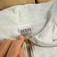 Vintage 1990s Guess Jeans Quarter Zip Sweatshirt Women's Small from propervintagecanada
