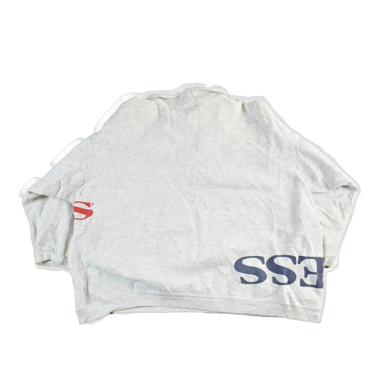 Vintage 1990s Guess Jeans Quarter Zip Sweatshirt Women's Small