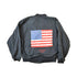 Vintage 1990s Guess USA American Flag Back Logo Bomber Jacket from propervintagecanada
