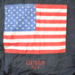 Vintage 1990s Guess USA American Flag Back Logo Bomber Jacket from propervintagecanada