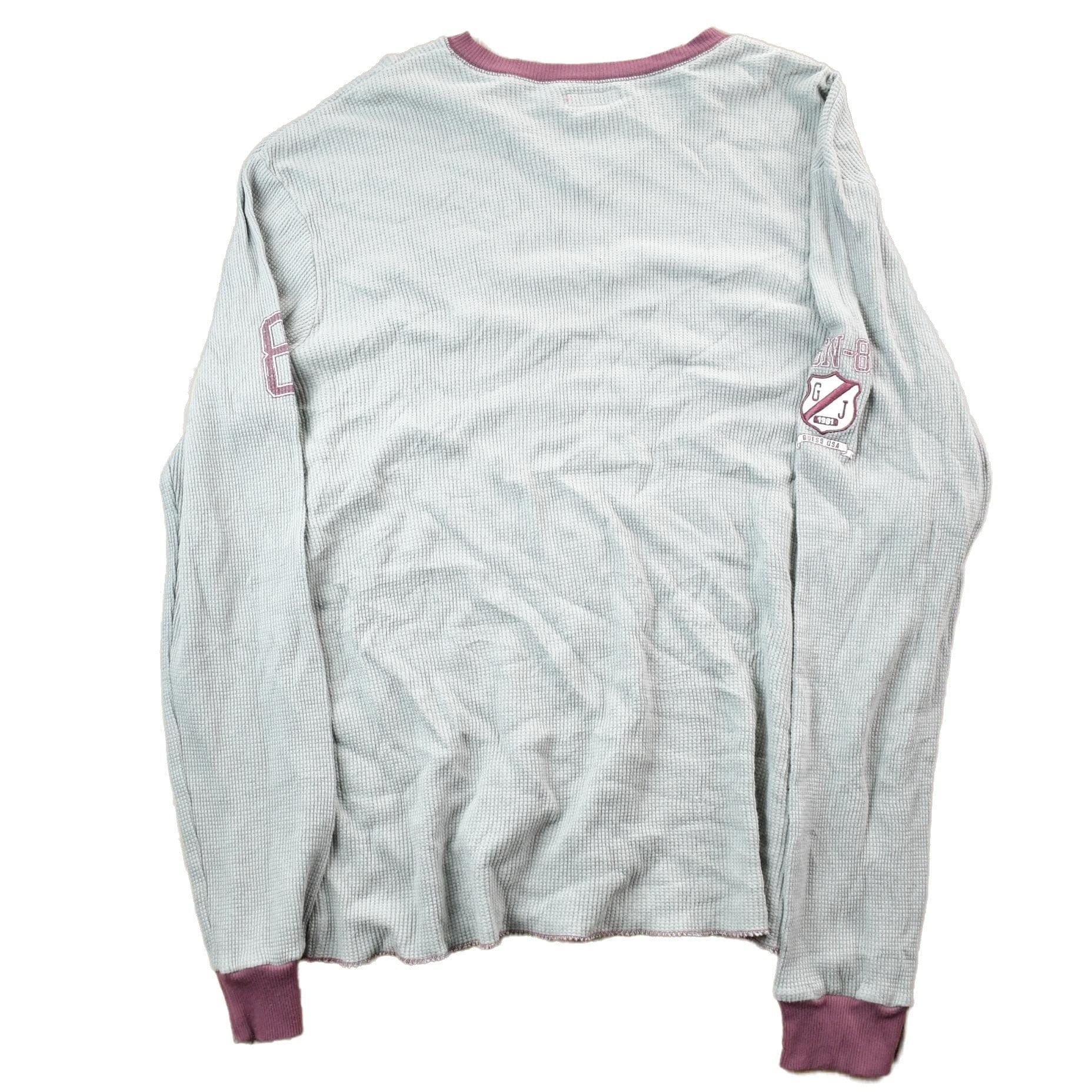 Vintage 1990s Guess USA Knit V-Neck Sweater Men's XL from propervintagecanada