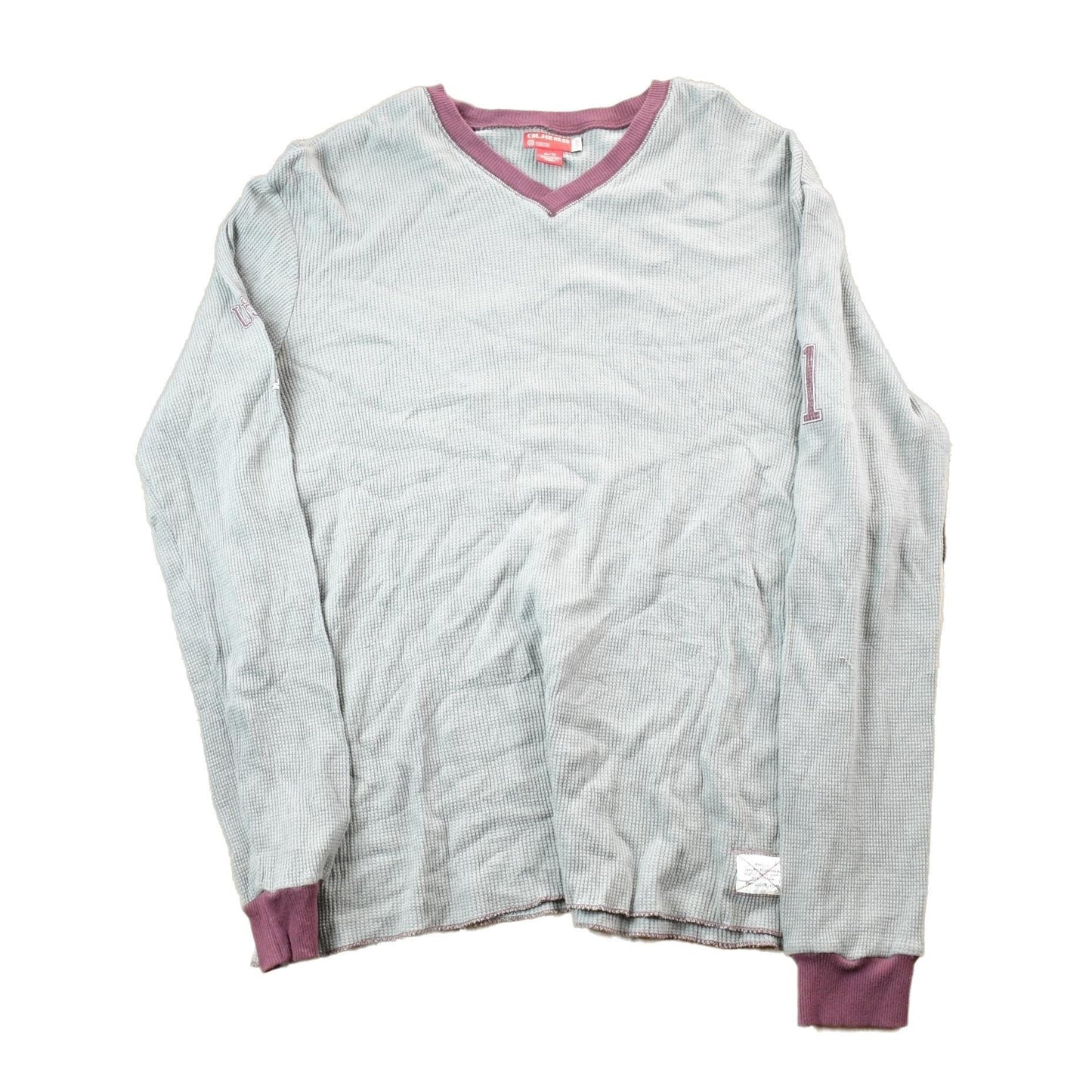 Vintage 1990s Guess USA Knit V-Neck Sweater Men's XL from propervintagecanada