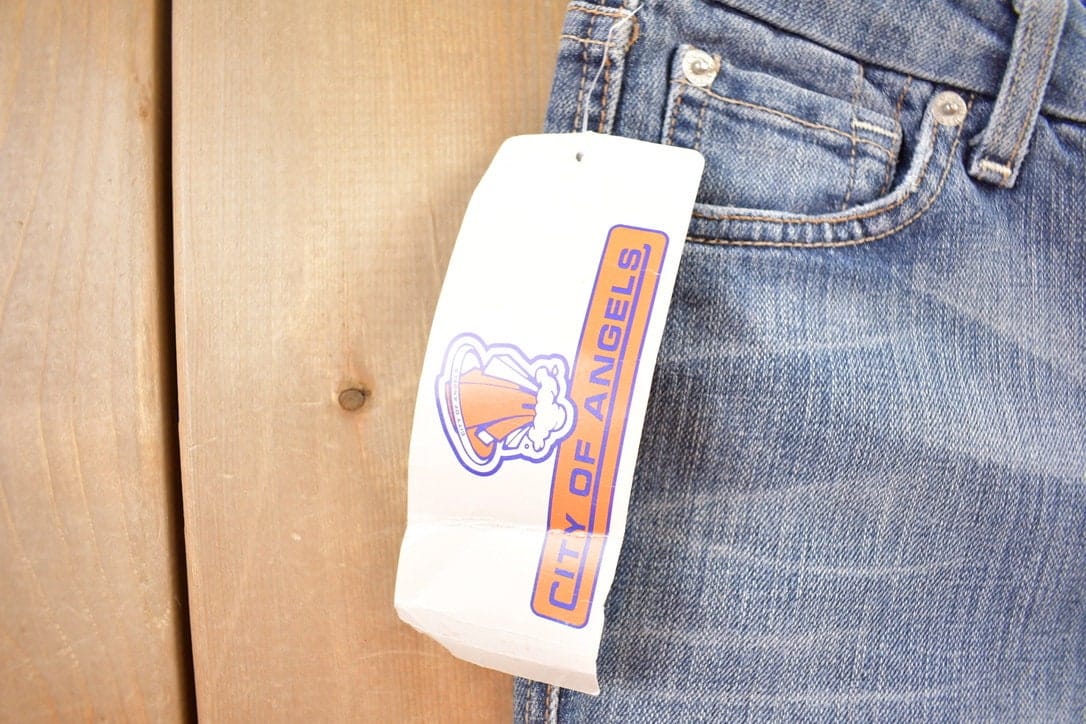 Vintage 1990s Guido & Mary Y2K Denim Jeans Women's 28 x 33 from propervintagecanada