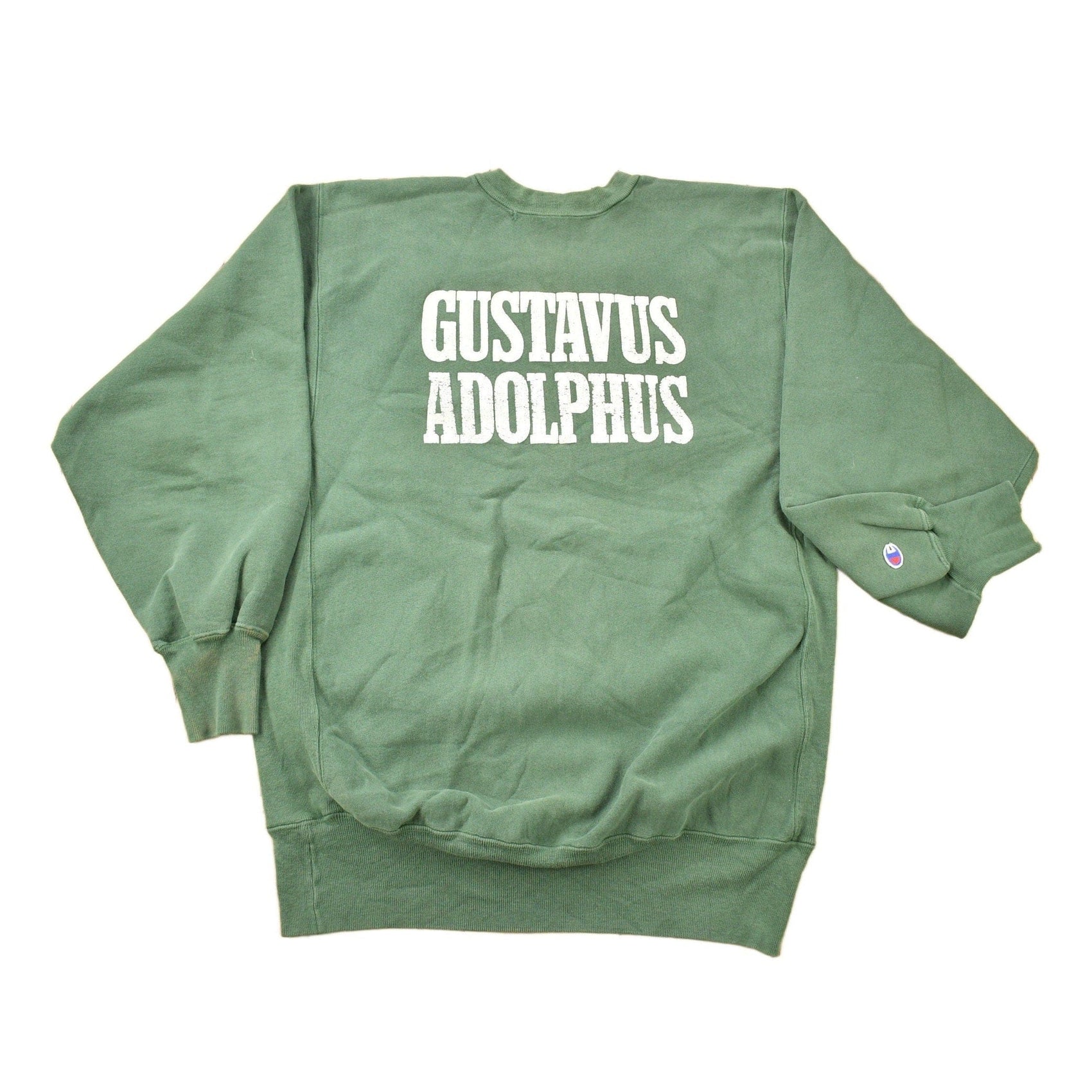 Vintage 1990s Gustavus Adolphus College Champion Reverse Weave Sweatshirt Men's 2XL from propervintagecanada