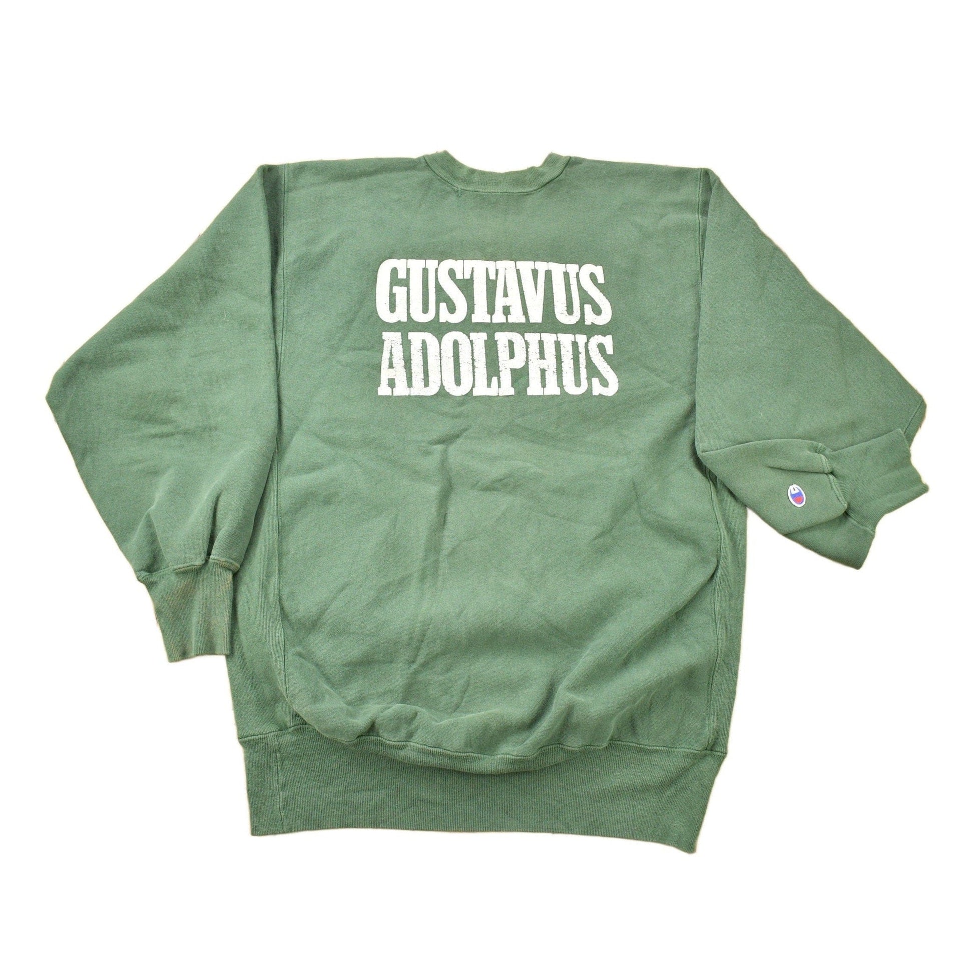 Vintage 1990s Gustavus Adolphus College Champion Reverse Weave Sweatshirt Men's 2XL from propervintagecanada