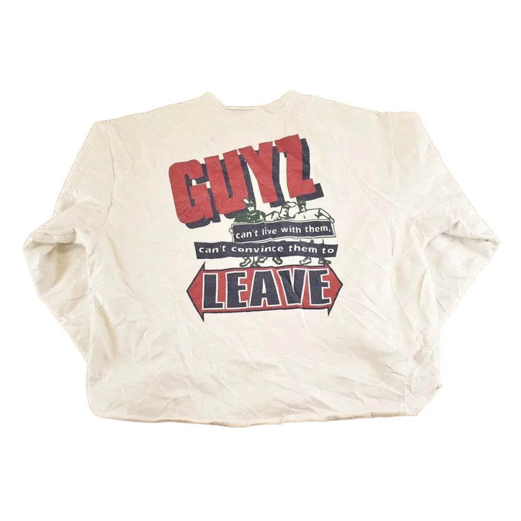 Vintage 1990s Guyz USA Souvenir Crewneck Sweatshirt Mens L from propervintagecanada