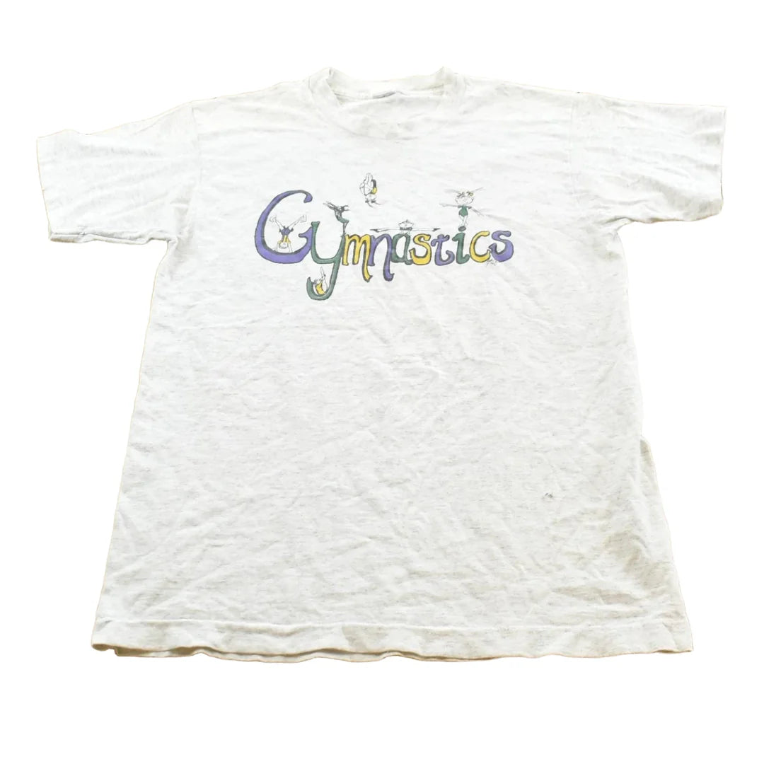 Vintage 1990s Gymnastics Souvenir T-Shirt Men's M from propervintagecanada