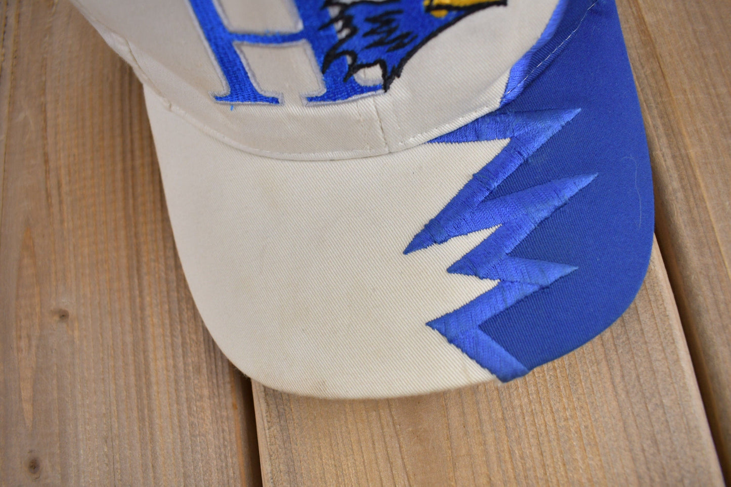 Vintage 1990s H Eagles Shatter Strap Back Hat from propervintagecanada