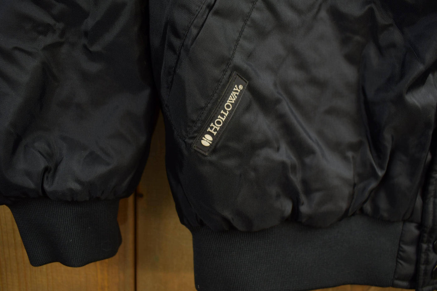 Vintage 1990s Halloway Millers Minnesota Satin Bomber Jacket Men's Large from propervintagecanada