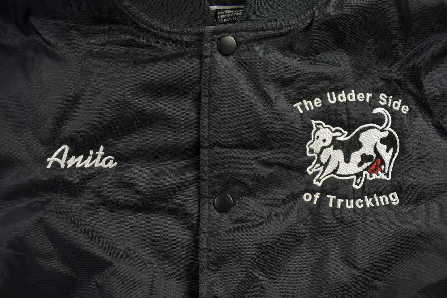 Vintage 1990s Halloway Millers Minnesota Satin Bomber Jacket Men's Large from propervintagecanada