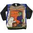 Vintage 1990s Halloween Theme Embroidered Knit Sweater Women&