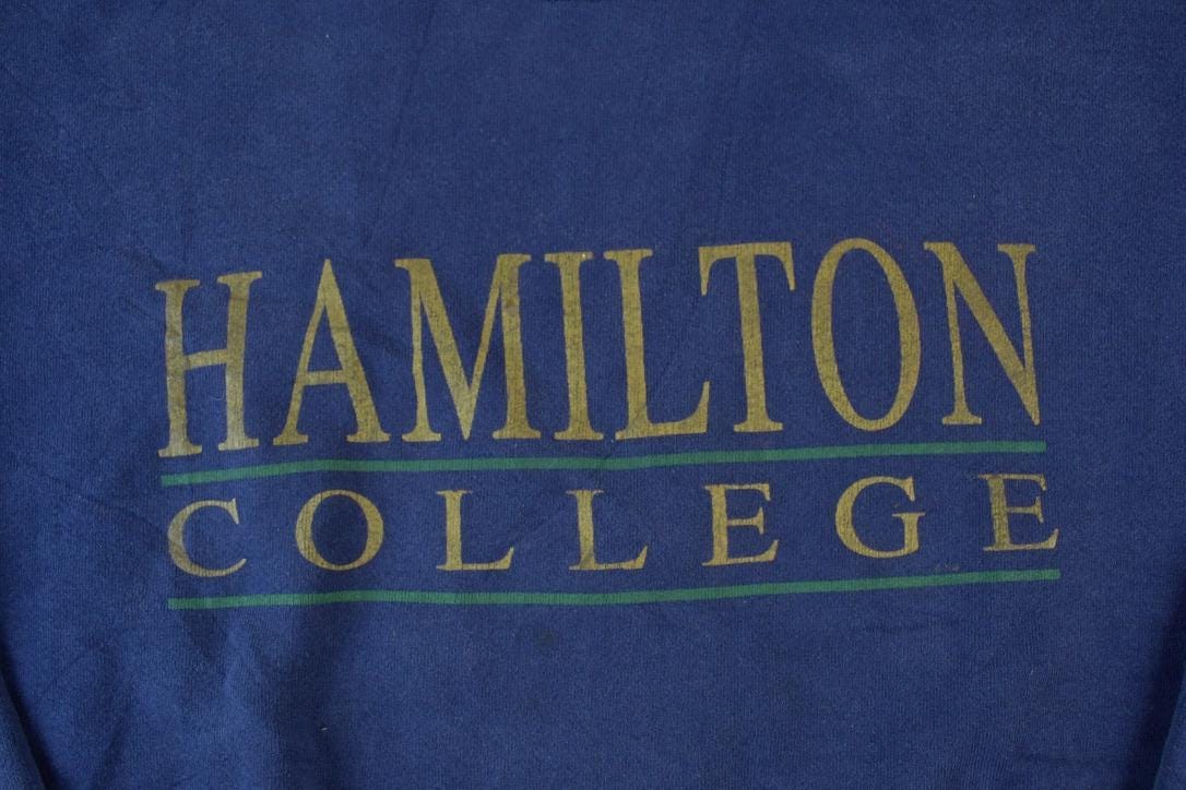 Vintage 1990s Hamilton College Crewneck Men's XL from propervintagecanada