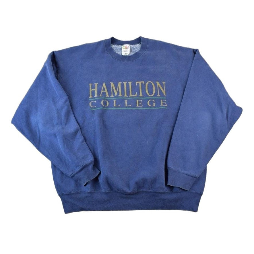 Vintage 1990s Hamilton College Crewneck Men's XL from propervintagecanada