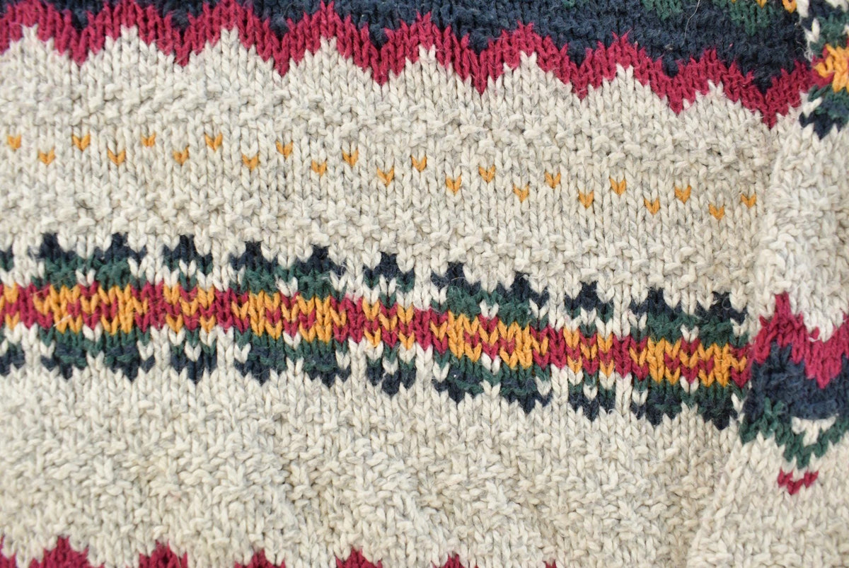 Vintage 1990s Hampton Bay Trading Company Knit Crewneck Sweater Men's L from propervintagecanada