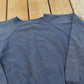 Vintage 1990s Hanes Activewear Blank Blue Raglan Crewneck Sweatshirt Men's from propervintagecanada
